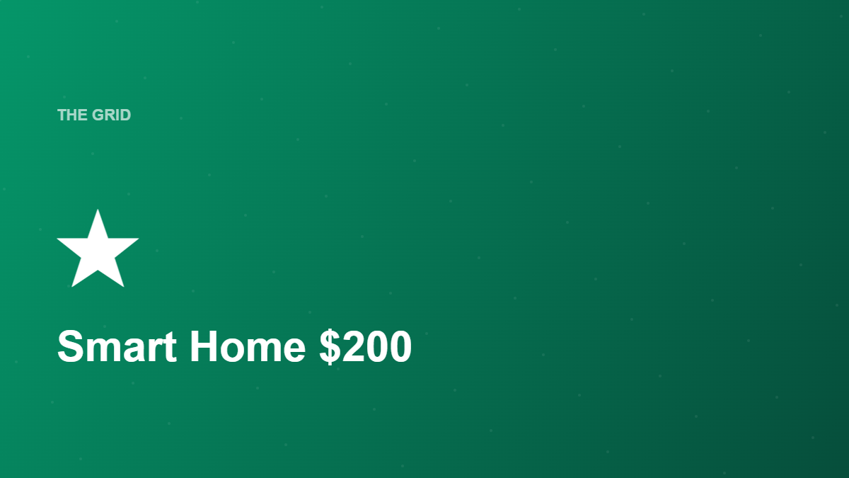The Cheapest Way to Build a Smart Home for Under $200