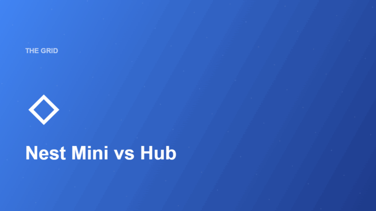 Nest Mini vs Hub