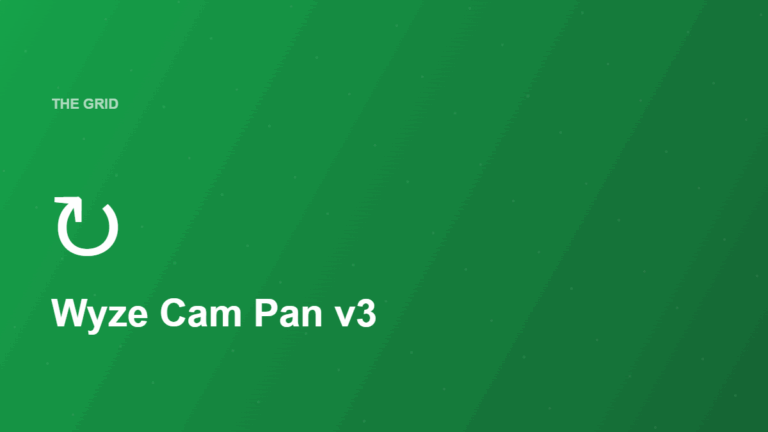 Wyze Cam Pan v3